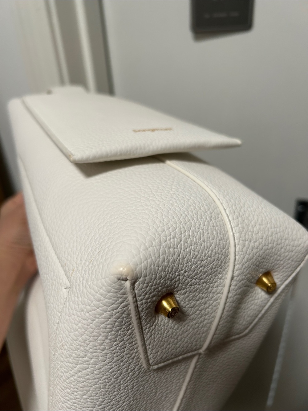 Songmont Medium Drippy Tote in Vegan Leather - Picture 8 of 12